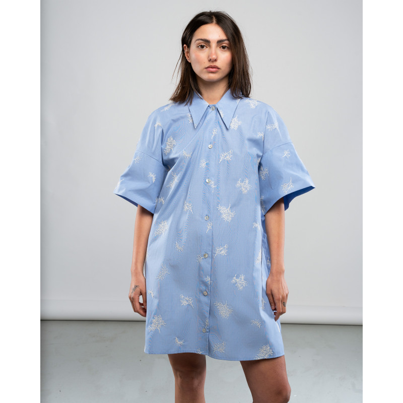 Mini abito camicia
