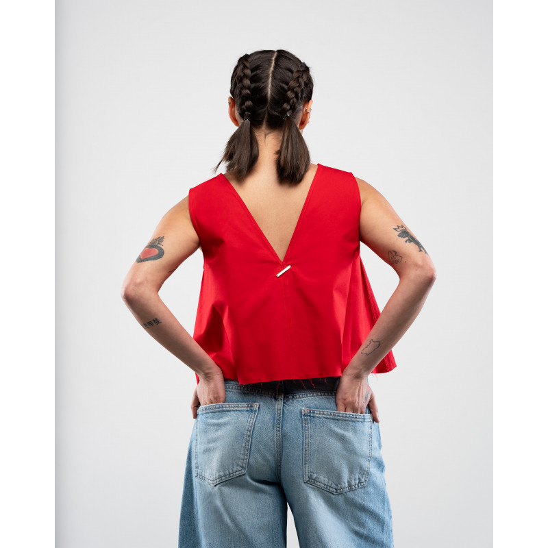 Top Costanza rosso