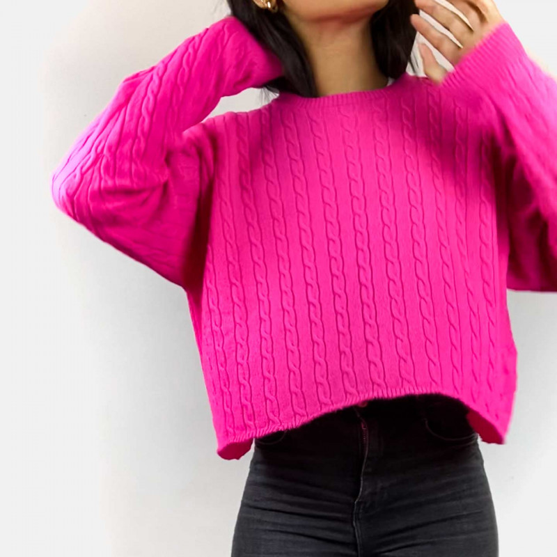 The Key Pullover Cropped